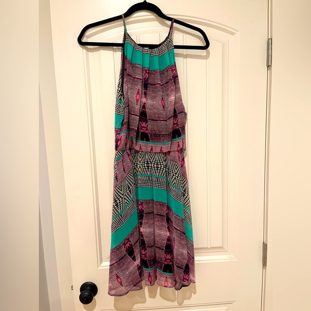 New multicolored Lush mini dress